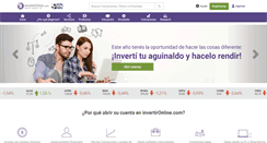 Desktop Screenshot of invertironline.com